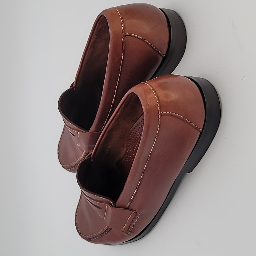 COLE HAAN sz10.5 Pinch Penny Loafer Moc toe hand stitched - Picture 7 of 12